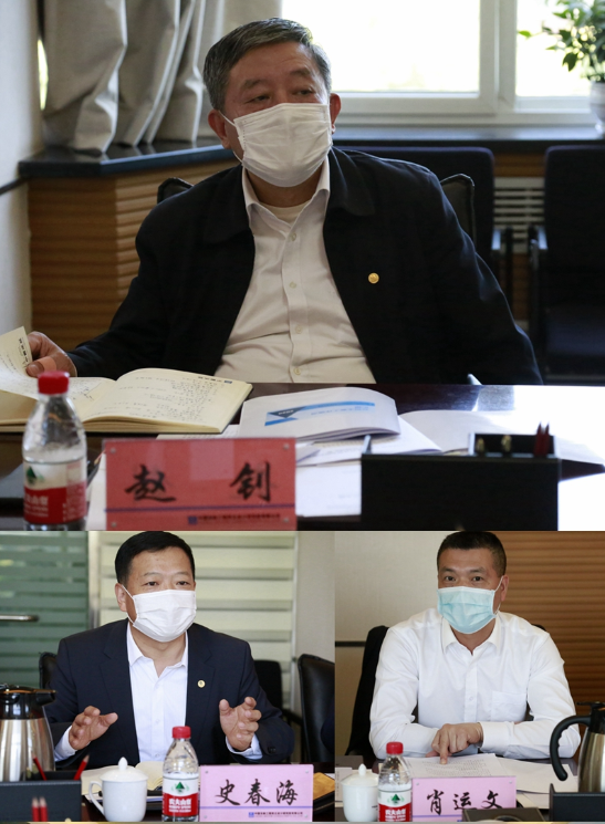 中建集團紀檢監(jiān)察組組長、黨組成員趙釗一行赴市政西北院調研
